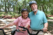 safe senior bikers