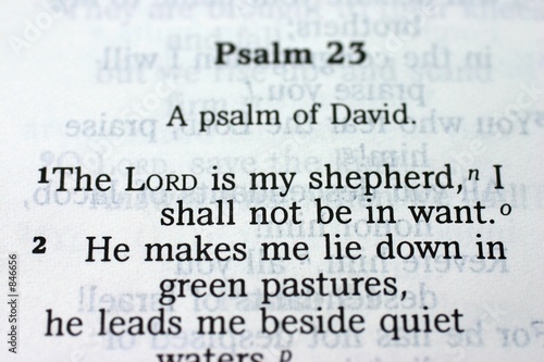 Photo: psalm 23 psalm 23