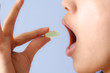 taking a pill