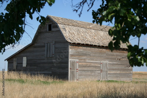 Photo: framed barn framed barn