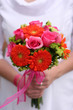 bride holding bouquet 2