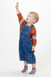 boy on white background