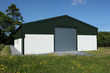newly constructed barn
