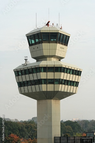 Foto: tower airport germany berlin tegel tower airport germany berlin tegel