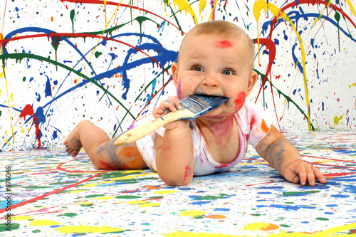 artistic baby