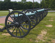 civil war cannons at antietam battlefield