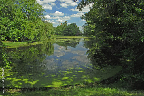 warsaw-royal park in wilanow