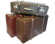 Photo: heap of vintage trunks heap of vintage trunks