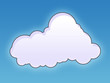 cartoon clouds