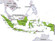 map indonesia landkarte indonesien
