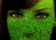 green face