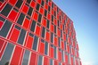 rotes modernes bürogebäude 01