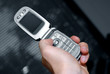 hand and cell phone