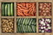 presentoir de legumes