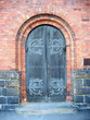 door to the church