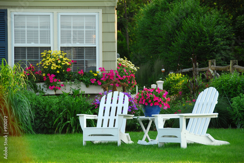  Lawn Furniture on Two Lawn Chairs    Elenathewise  910072   See Portfolio
