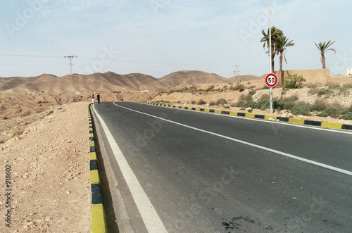 route du désert