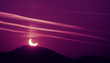 morning eclipse