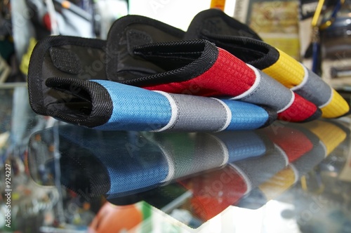 colored puch about shop