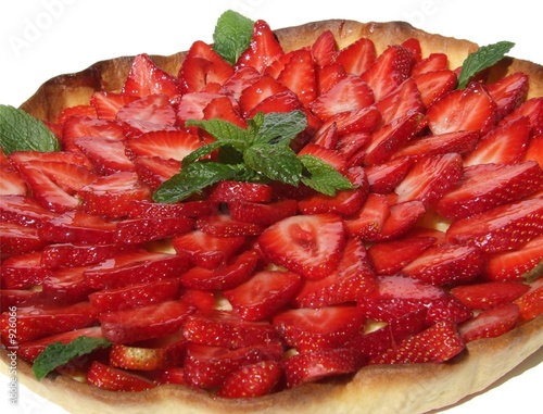 tarte aux fraises