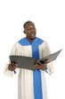 choir member singing 1 choir member singing 1