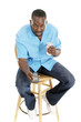 Photo: happy smiling man with remote control 2 happy smiling man with remote control 2