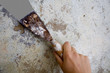 plastering
