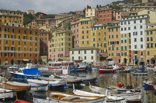camogli porticciolo landscape