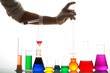 test tube scene