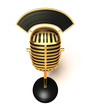 retro microphone