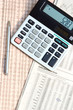 pen and calculator.