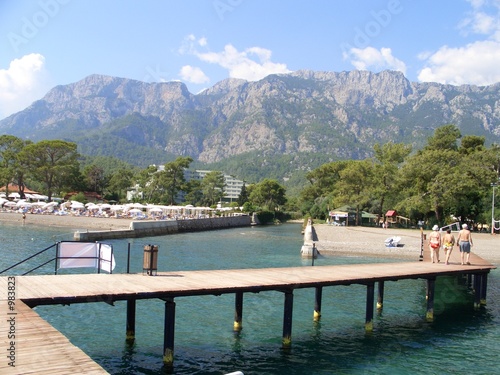 taurusgebirge an der türkischen riviera