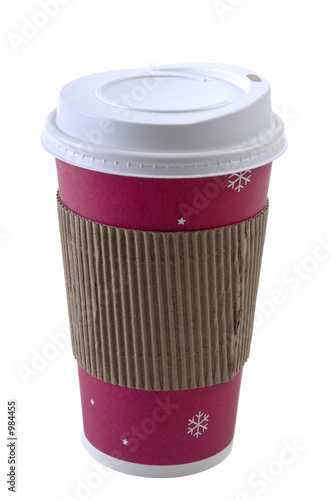 disposable coffee cup