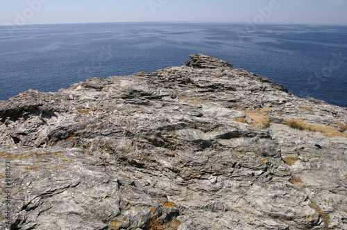 bord de falaise à belle-île