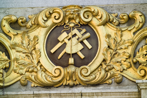 détail façade maison des ducs de brabant