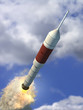 flying rocket