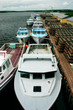 fishing boats lined up