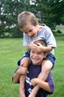 boy on shoulders boy on shoulders