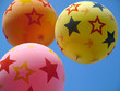 balloons in the sky
