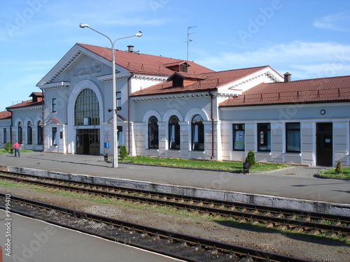 railway station in belarus