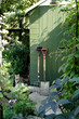 Photo: garden shed and gardening tools garden shed and gardening tools