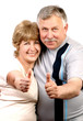 elderly couple