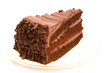 slice of chocolate cake