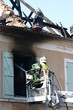 trois pompiers