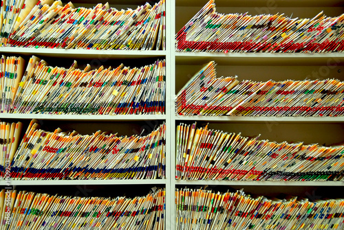 Photo: medical files medical files