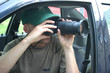 detektiv fotografiert