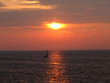 red sunset