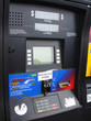 closeup of gas pump closeup of gas pump