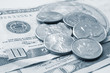 scattered coins