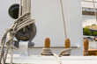 sailing ship's rigging